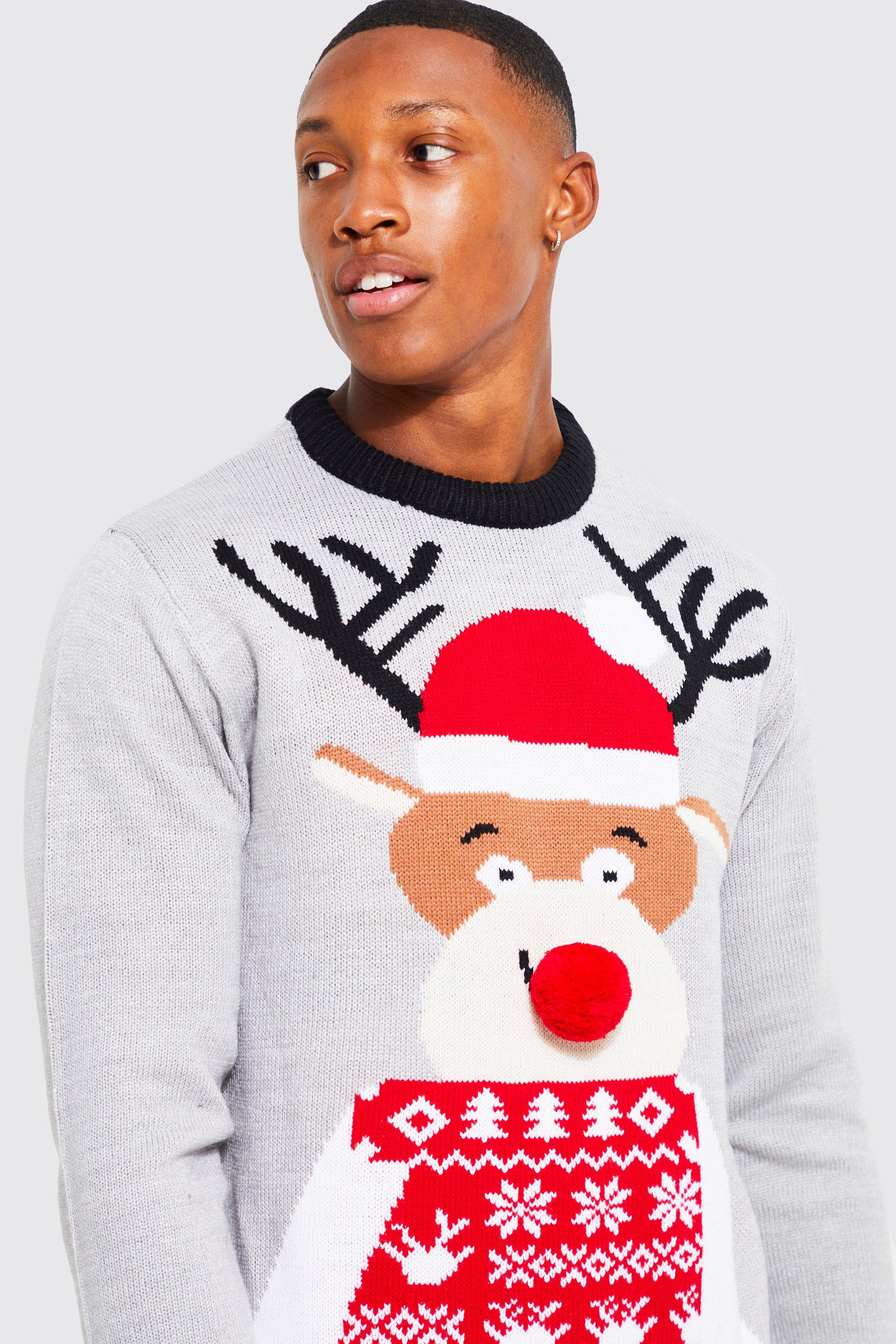 Mens 2025 santa sweater